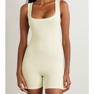 SKIMS ROMPER IN BONE